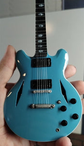 DAVE GROHL - Blue DG335 1:4 Scale Replica Guitar ~NEW~