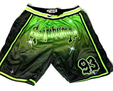 GOOSEBUMPS (SLAPPY) Headgear Classics Basketball Shorts ~Never Worn~ S M