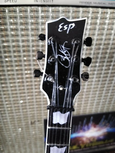 BOBBY KELLER-Glow(?) In the Dark ESP Eclipse 1:4 Scale Replica Guitar~Axe Heaven