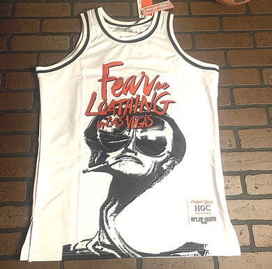 FEAR & LOATHING IN VEGAS Headgear Classics Basketball Jersey~Never Worn~L XL 2XL