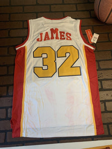 LEBRON McDonalds "32" Headgear Classics Basketball Jersey~Never Worn~S M L XL2XL