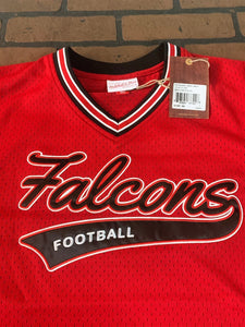 ATLANTA FALCONS Mitchell & Ness Football Jersey ~Never Worn~ L XL 2XL