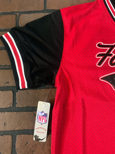 ATLANTA FALCONS Mitchell & Ness Football Jersey ~Never Worn~ L XL 2XL