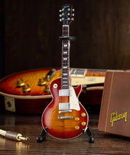 Load image into Gallery viewer, GIBSON 1959 Les Paul Standard Cherry Sunburst 1:4 Scale Replica Guitar ~Axe Heaven~