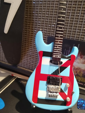 JOE SATRIANI - Ibanez Chickenfoot Blue 1:4 Scale Replica Guitar ~Axe Heaven~