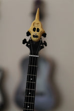 Load image into Gallery viewer, THE MISFITS Devastato Graphite Black 1:4 Scale Replica Bass Guitar ~New~