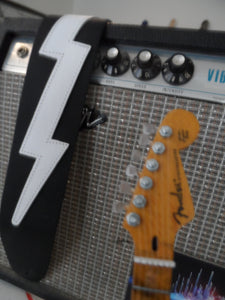 YNGWIE MALMSTEEN - "Play Loud" Fender Strat 1:4 Scale Replica Guitar ~Axe Heaven